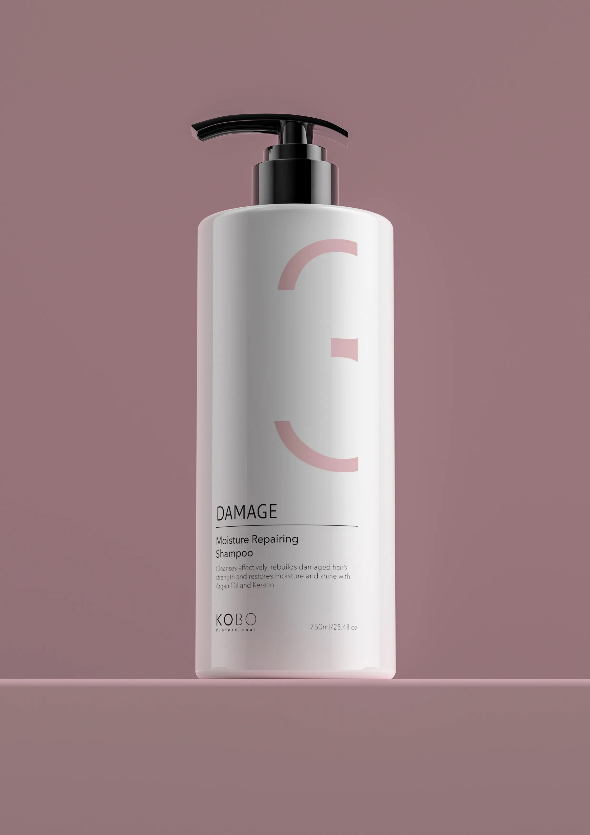KOBO Damage Moisture Repairing Shampoo 750ml
